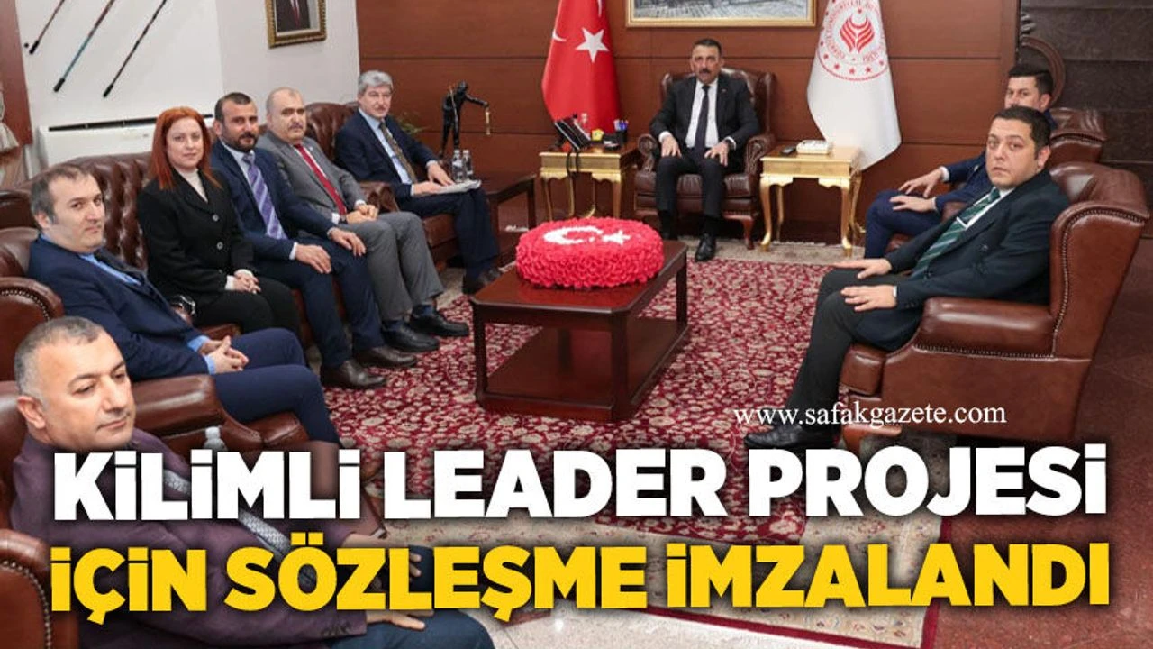 KİLİMLİ YEREL EYLEM GRUBU PROJE İMZA TÖRENİ